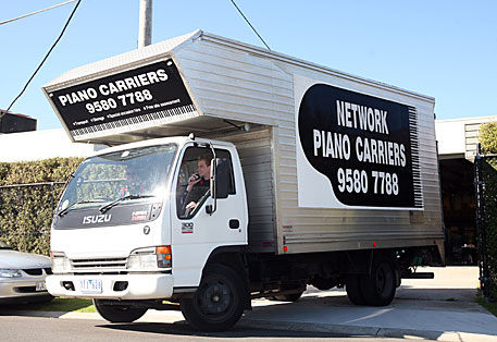 Our Piano Removalist Trucks